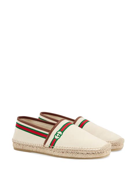 gucci espadrilles slip on|Gucci espadrilles farfetch.